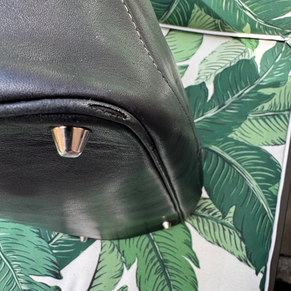 Vintage Coach Hampton Carryall Handbag 7468 Leather Black - Picture 10 of 15